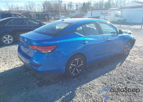 2024 Nissan Sentra Sv Xtronic Cvt z USA, uszkodzony, nr VIN 3N1AB8CV6RY306209